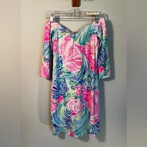 Lilly Pulitzer Pink and Blue Dress